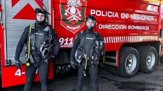 La policía de misiones cuenta con nuevo equipamiento de buceo para tareas de rescates en la provincia