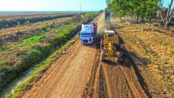 Reconquista incorporó maquinaria vial e hidráulica