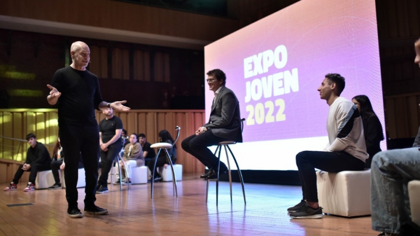 Rodríguez Larreta inauguró la Expo Joven en la Ciudad, con propuestas laborales, becas y talleres de formación