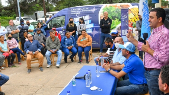 El vicegobernador Solís se reunió con productores ganaderos del oeste