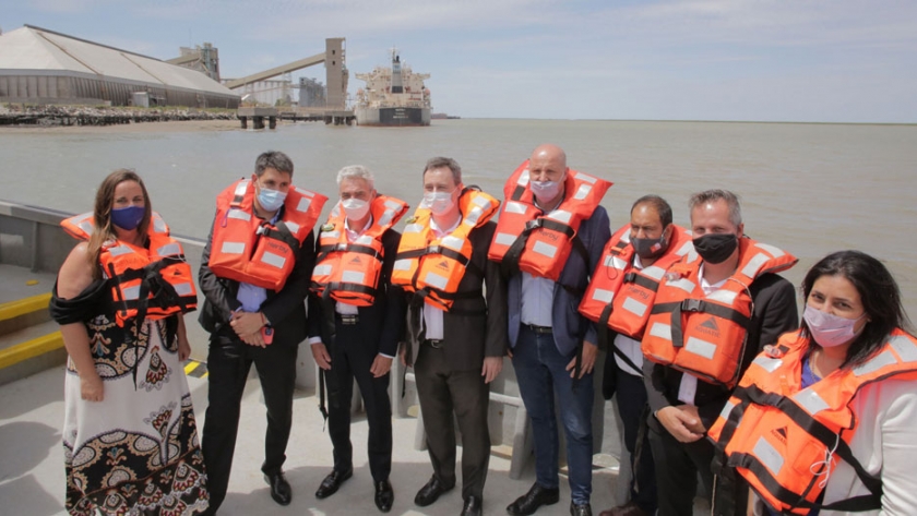 Puerto Buenos Aires firmó un convenio de capacitación con el Puerto de Bahía Blanca