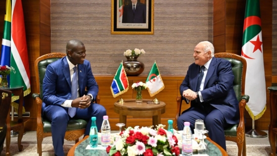 Argelia y Sudáfrica acuerdan ejes de cooperación minera y tecnológica