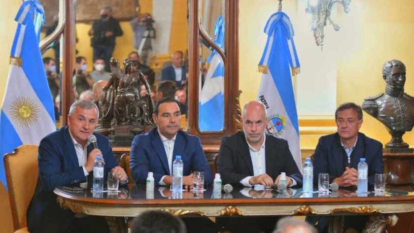 Valdés firmó convenio con sus pares de Jujuy, Mendoza y de la Ciudad de Buenos Aires