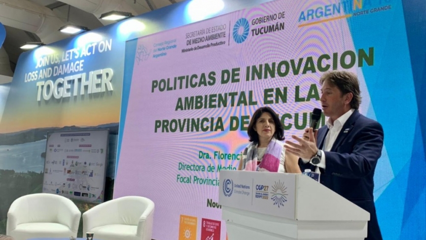 Desarrollo Productivo fue parte de la Cumbre para el Cambio Climático en Egipto