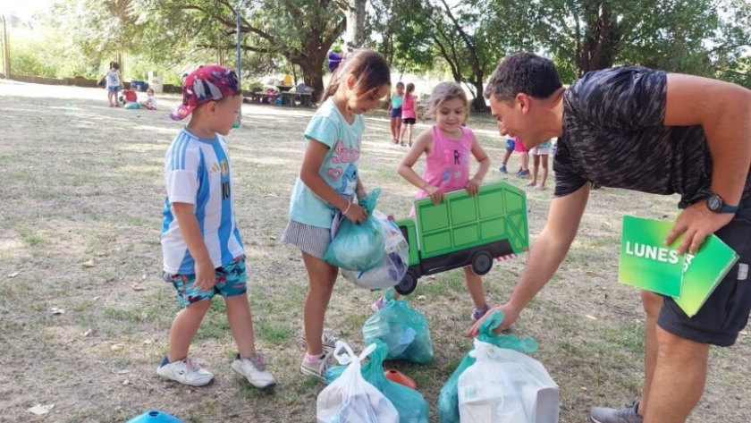 Objetivo Cierre Basural: actividades lúdicas y ambientales en colonias de verano públicas y privadas