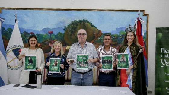 Passalacqua presentó la 46ª fiesta nacional e internacional de la yerba mate