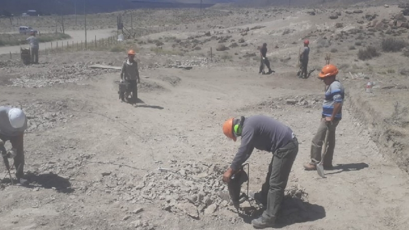 El Paleoparque de Comallo comienza a levantar sus bases en la meseta