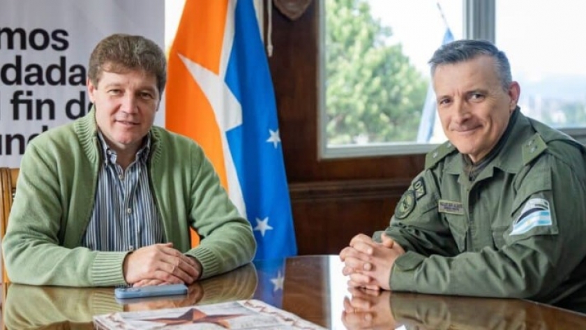 El Gobernador Melella se reunió con el nuevo Jefe de Gendarmería en Tierra del Fuego