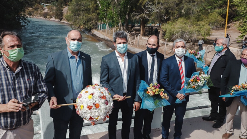 Con la puesta en valor de El Tambolar, Uñac cerró la Semana del Agua