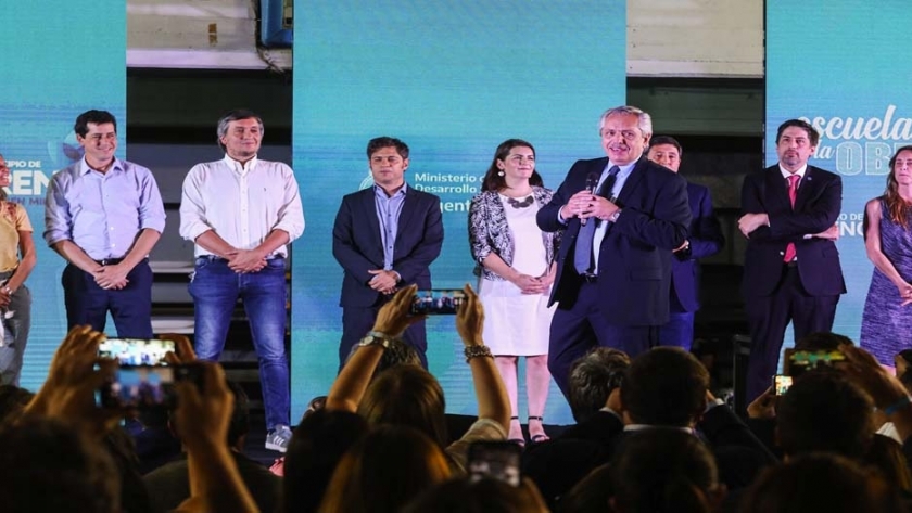 El Presidente participó del lanzamiento del programa nacional Argentina Unida por Educación y Trabajo