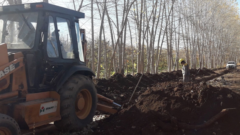 Etapa final para una de las obras de agua potable más esperada del Plan Castello en Roca