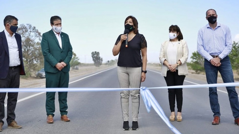 Se inauguró el acceso Norte a Las Grutas: 