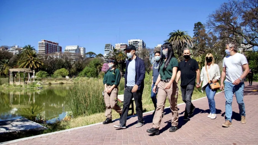 Rodríguez Larreta recorrió el Ecoparque el día de su reapertura