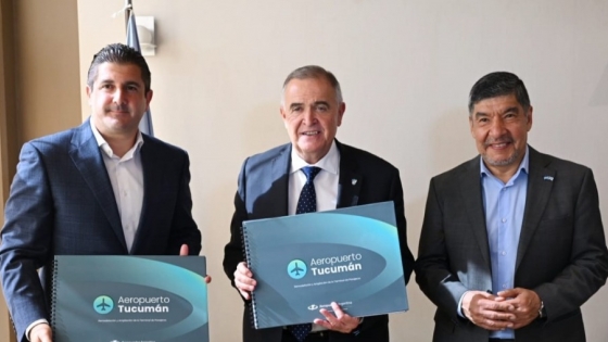 Tucumán avanza con la mayor modernización aeroportuaria de su historia: Jaldo lanzó la ampliación integral del Benjamín Matienzo