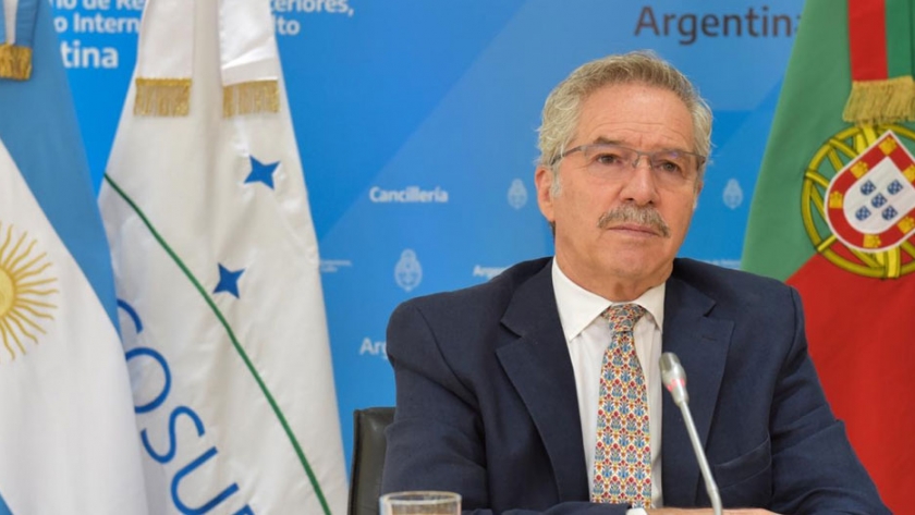Argentina-Portugal: reunión de cancilleres