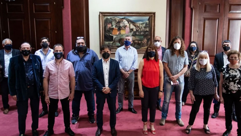 El Gobierno de la Provincia recibió a los gremios estatales
