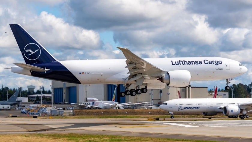 Lufthansa Cargo amplía su flota con un nuevo Boeing 777F bautizado 