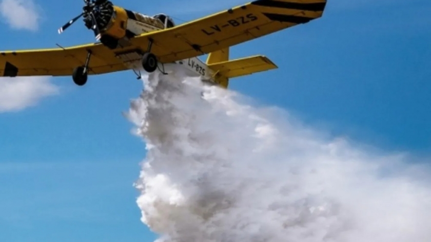 Nación continúa con el envío de brigadistas y medios aéreos a Entre Ríos para combatir los incendios forestales