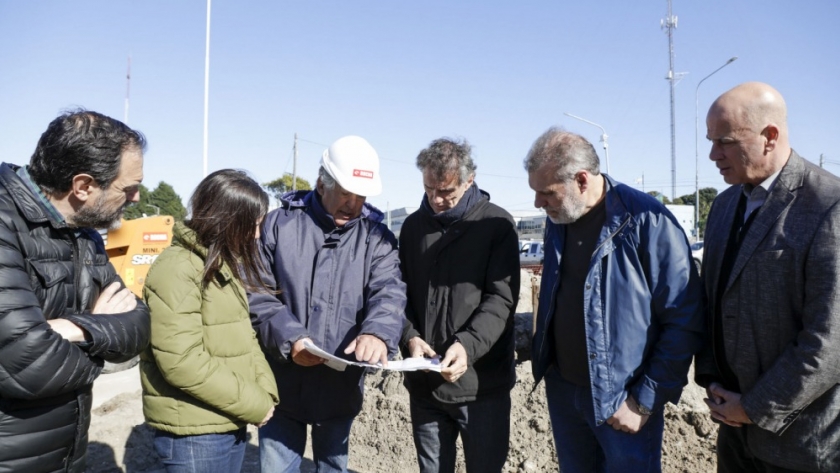 Katopodis visitó obras en Mar del Plata y Miramar