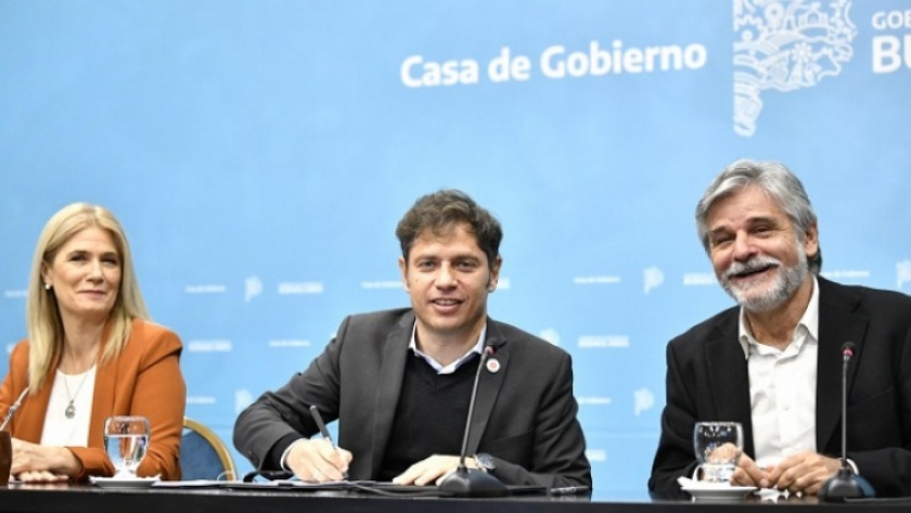 Kicillof y Filmus encabezaron el encuentro 