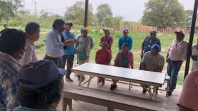 Intenso trabajo territorial con las comunidades wichís y guaraníes del norte salteño
