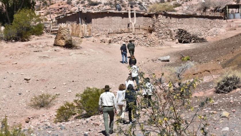 Visita de autoridades del Banco Mundial al Parque Nacional Los Cardones