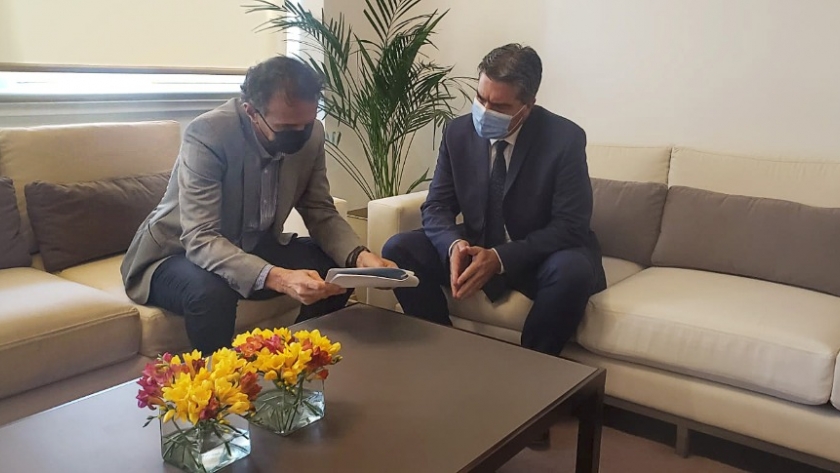 Katopodis y Capitanich mantuvieron una reunión de trabajo sobre el avance de obras estratégicas para Chaco