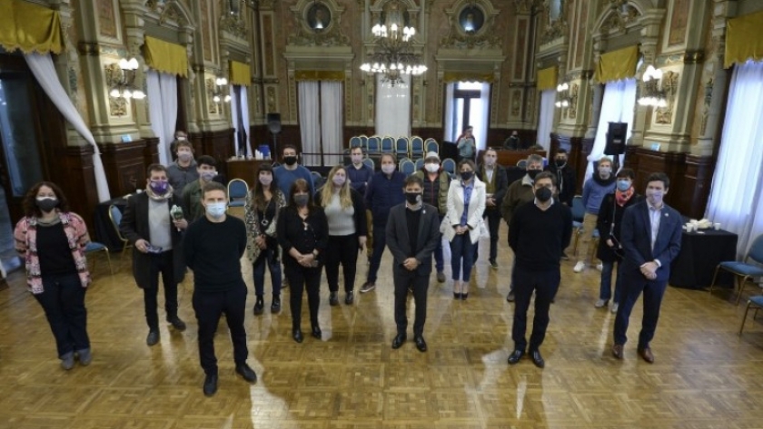 Día del Periodista: Kicillof saludó a los trabajadores de prensa en su día