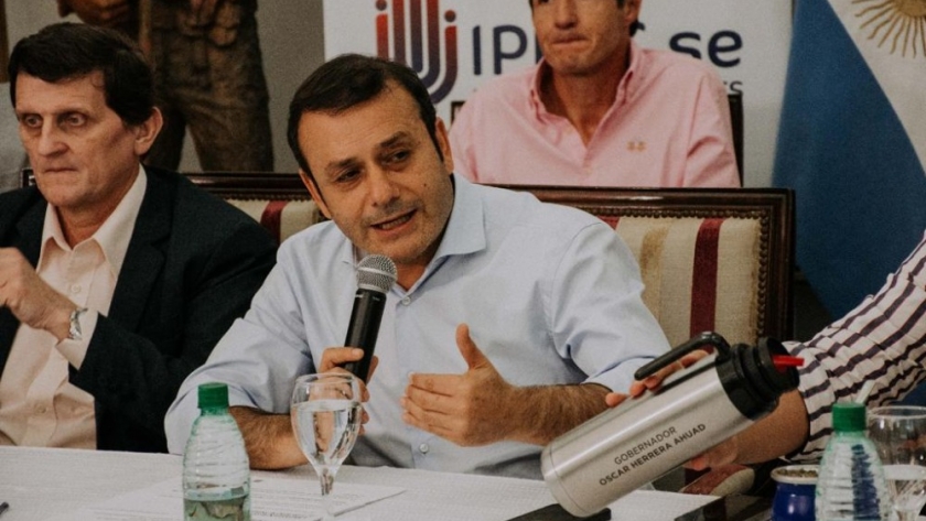 Herrera Ahuad acompañó la presentación de “Posadas Mágica”