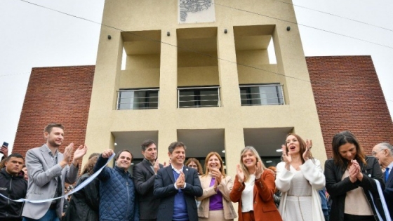 Alvarez Rodríguez inauguró junto a Kicillof la Casa de la Provincia en Los Toldos - General Viamonte