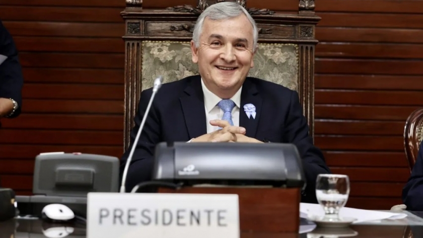 Gerardo Morales preside la Convención Constituyente