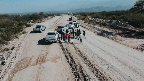 <Raúl gestionó financiamiento del CFI para el proyecto de pavimentación de Ruta 47