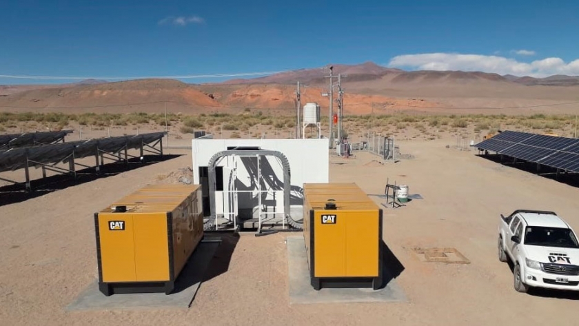 Finning Argentina brinda soporte energético a Antofagasta de la Sierra