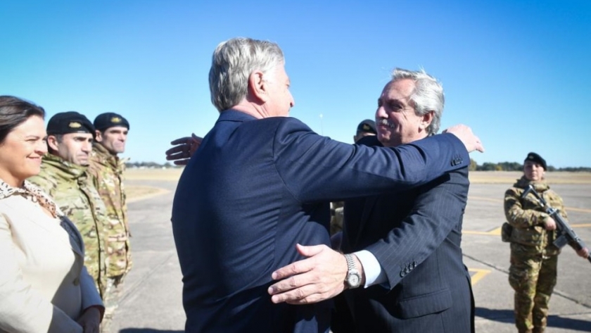 Alberto Fernández arribó a La Pampa en el marco del proyecto Capitales Alternas