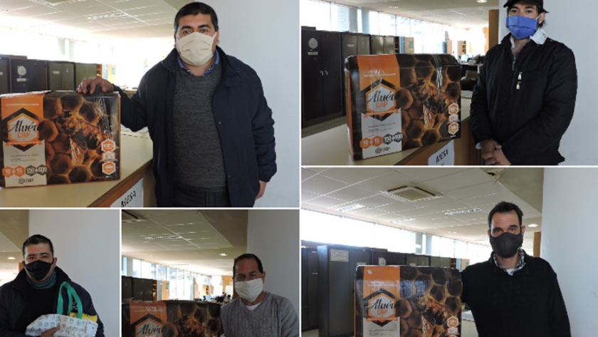 Más de 50 pequeños y medianos productores apícolas ya recibieron las dosis de medicamentos para combatir la varroa
