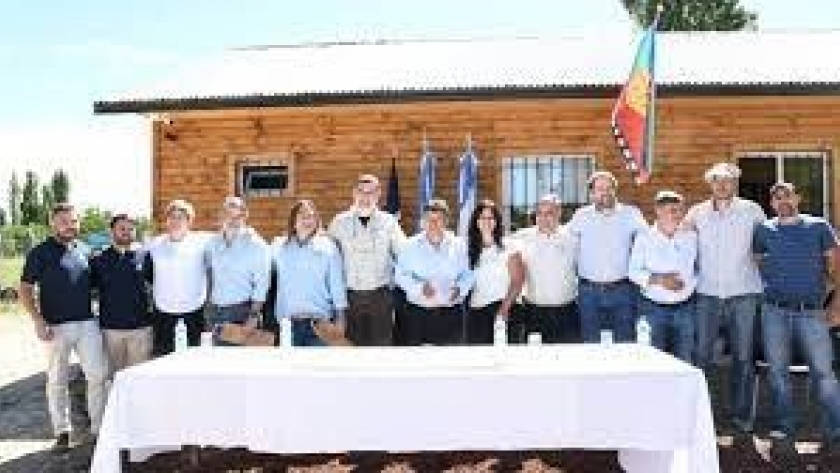 Se inauguró el nuevo edificio del INTA en Chos Malal