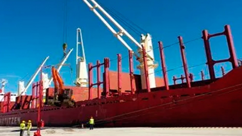 Entre Ríos: iniciaron la primera exportación de madera de eucalipto hacia China