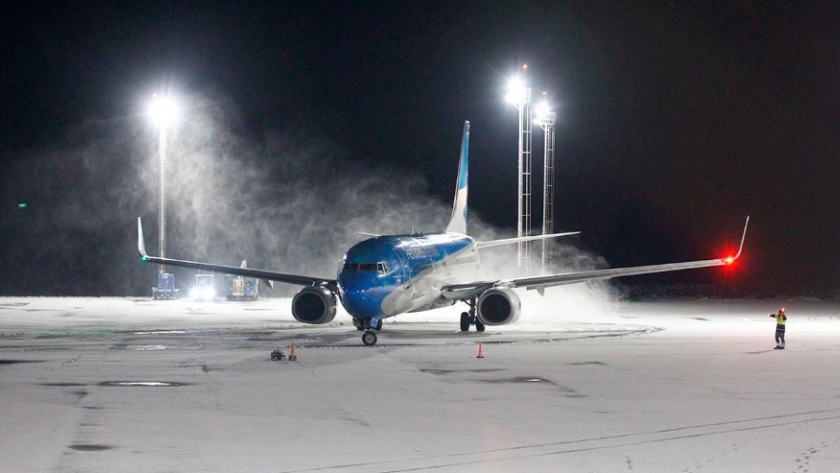 En plena temporada invernal, el aeropuerto de Chapelco recibirá 41 vuelos semanales