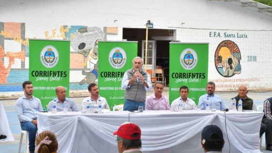 En Lavalle, Corrientes entregó subsidios a 335 productores de diferentes localidades