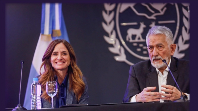 Victoria Tolosa Paz y Alberto Rodríguez Saá firmaron convenios para construir una Casa Amor e implementar el Plan Mi Baño