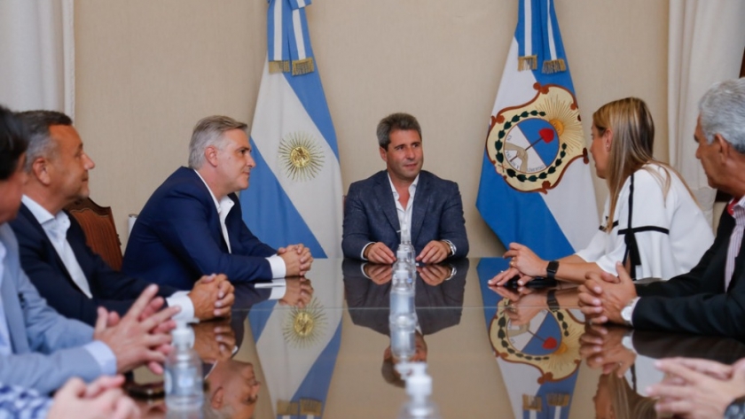 El gobernador Uñac recibió al intendente de la Ciudad de Córdoba, Martín Llaryora