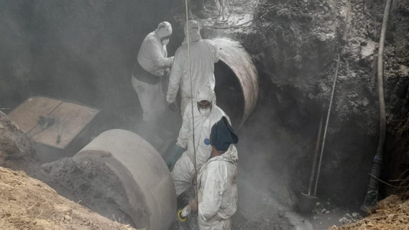 Avanza la reparación del acueducto Río Grande – Los Puquios