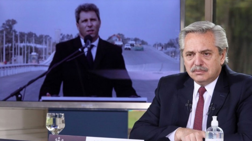 Por videoconferencia, Uñac y Fernández anunciaron avances y nuevas obras para San Juan