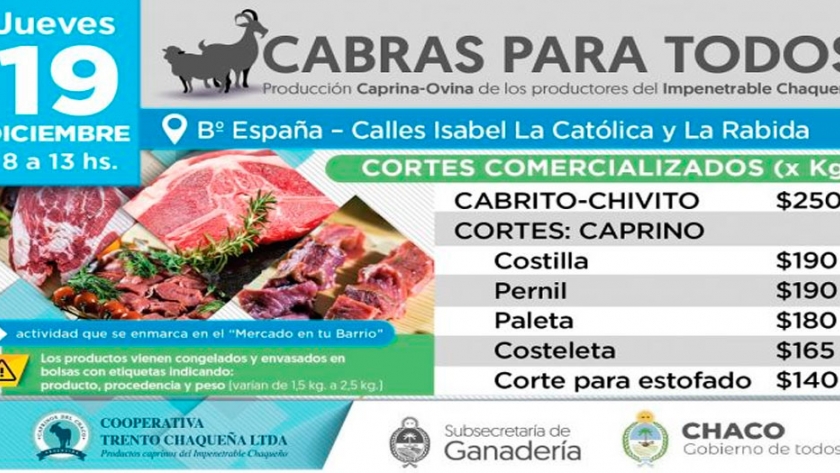 Cabras para todos desembarca en el barrio España