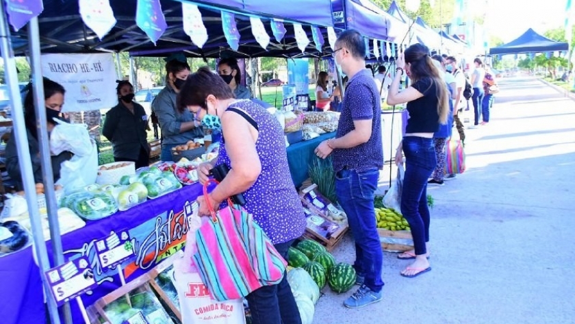 Exitosa jornada de Soberanía Alimentaria en sus puntos fijos
