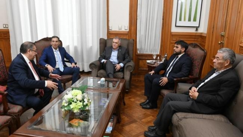 El Gobernador recibió en su despacho al legislador Funez