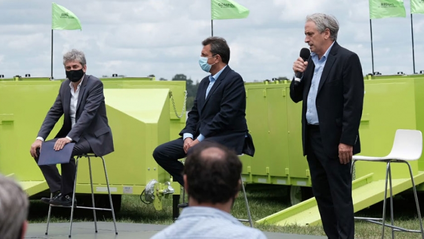 Ambiente de la Nación otorgó equipamiento para la construcción de un Ecoparque en Chascomús