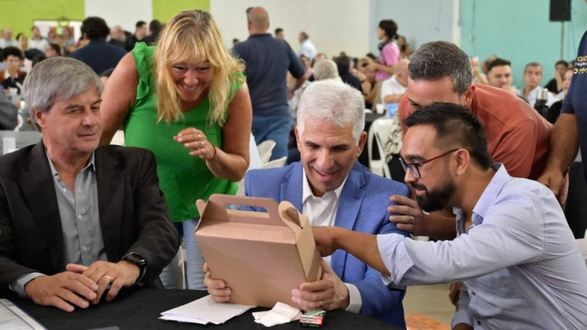 Multitudinaria presencia de productores en la jornada productiva en Merlo