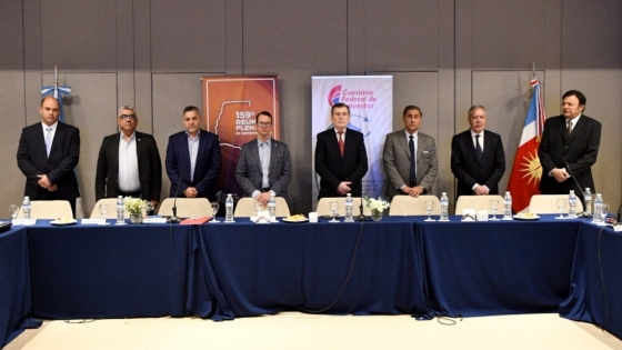 Zamora pidió profundizar el federalismo fiscal en la Comisión Federal de Impuestos