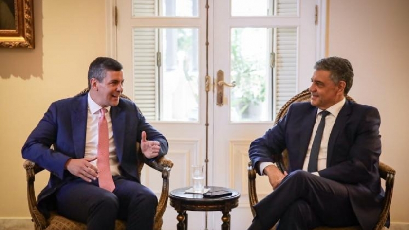 Jorge Macri se reunió con el presidente de Paraguay Santiago Peña